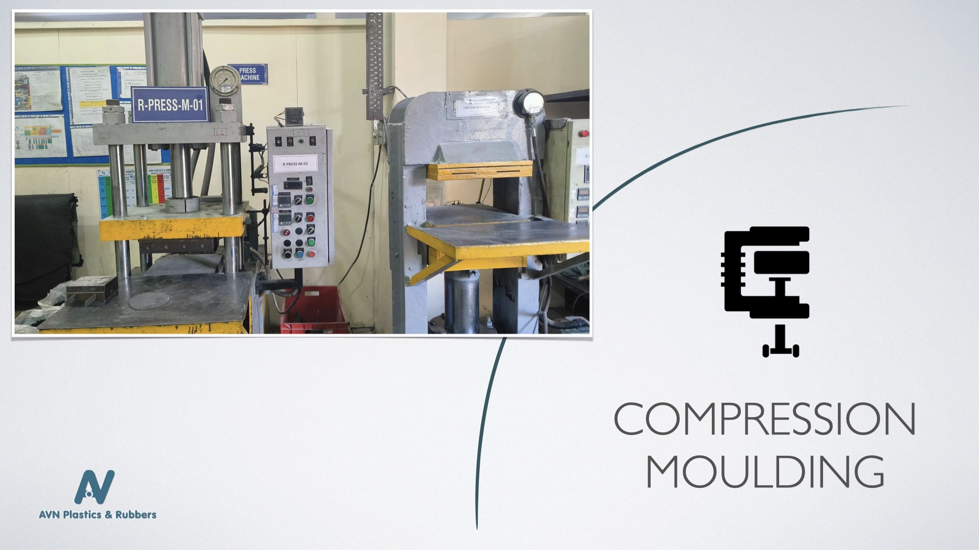 Compression moulding at IMT Manesar