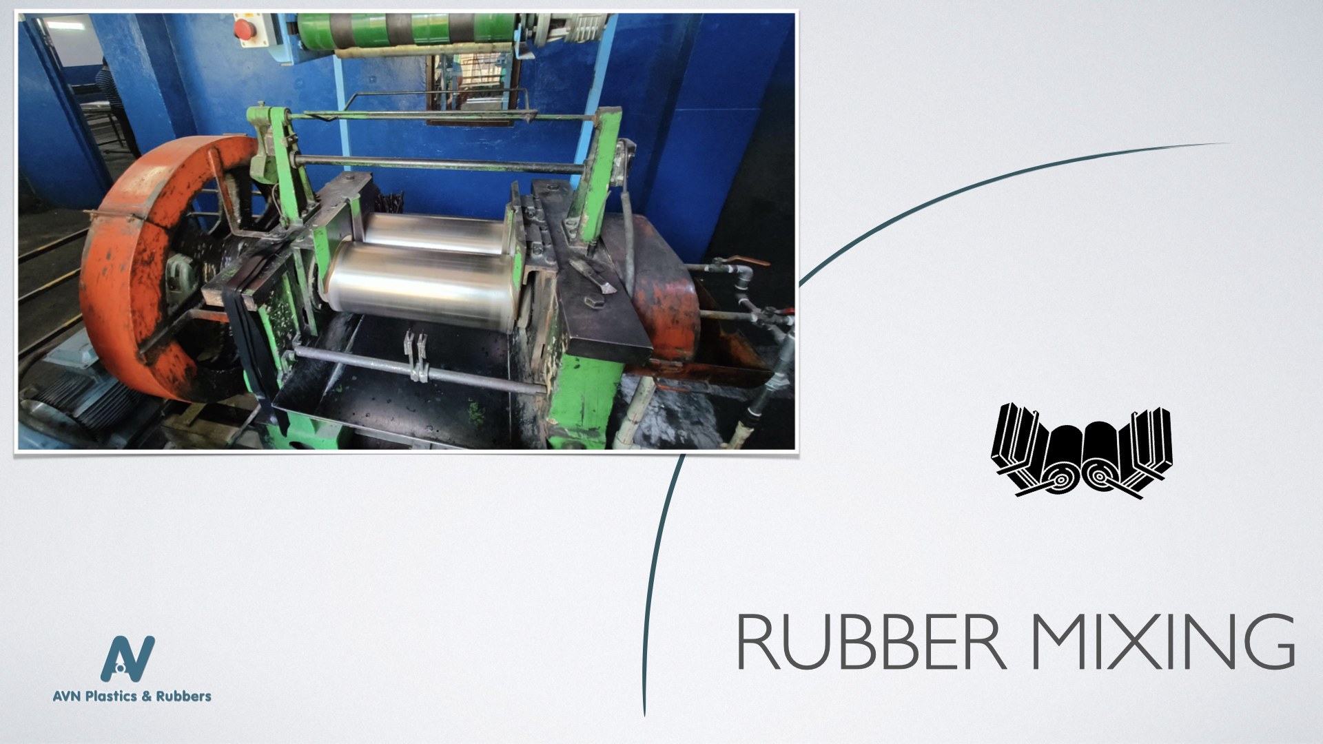 Rubber mixing at IMT Manesar