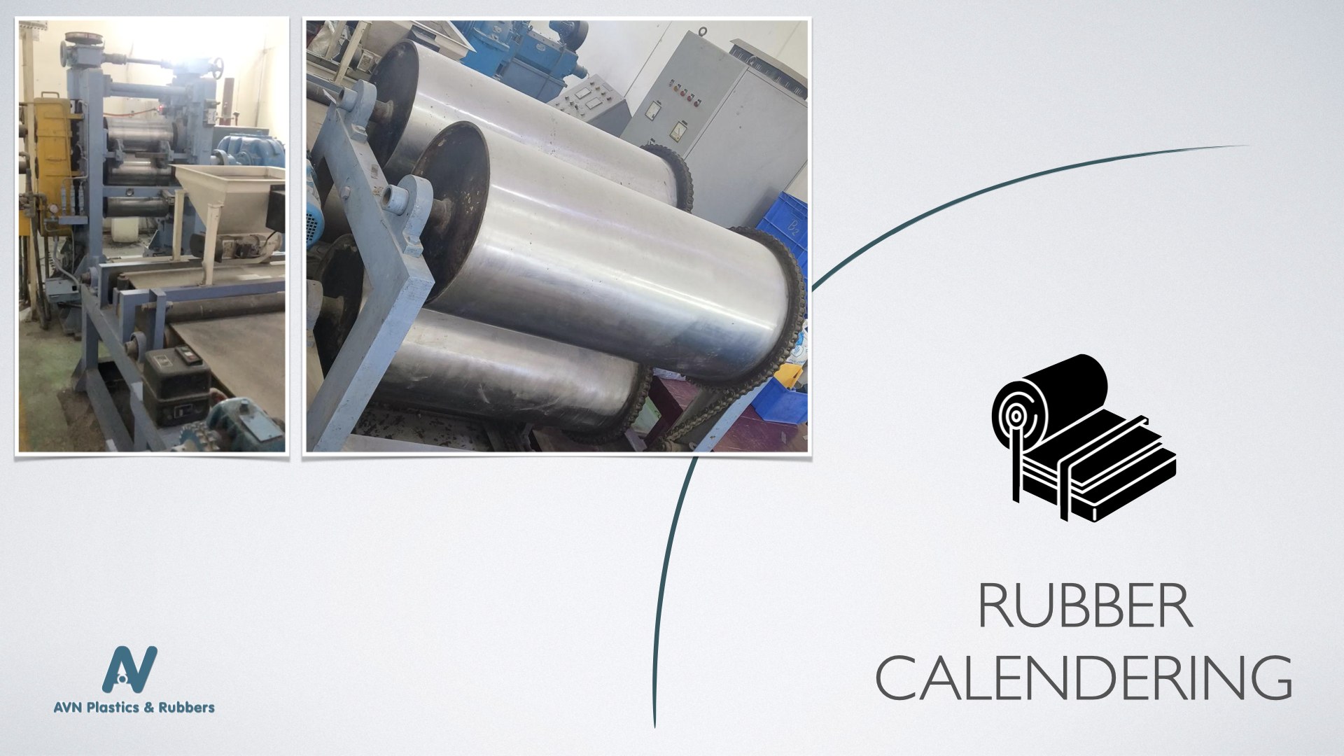 Rubber calendering at IMT Manesar