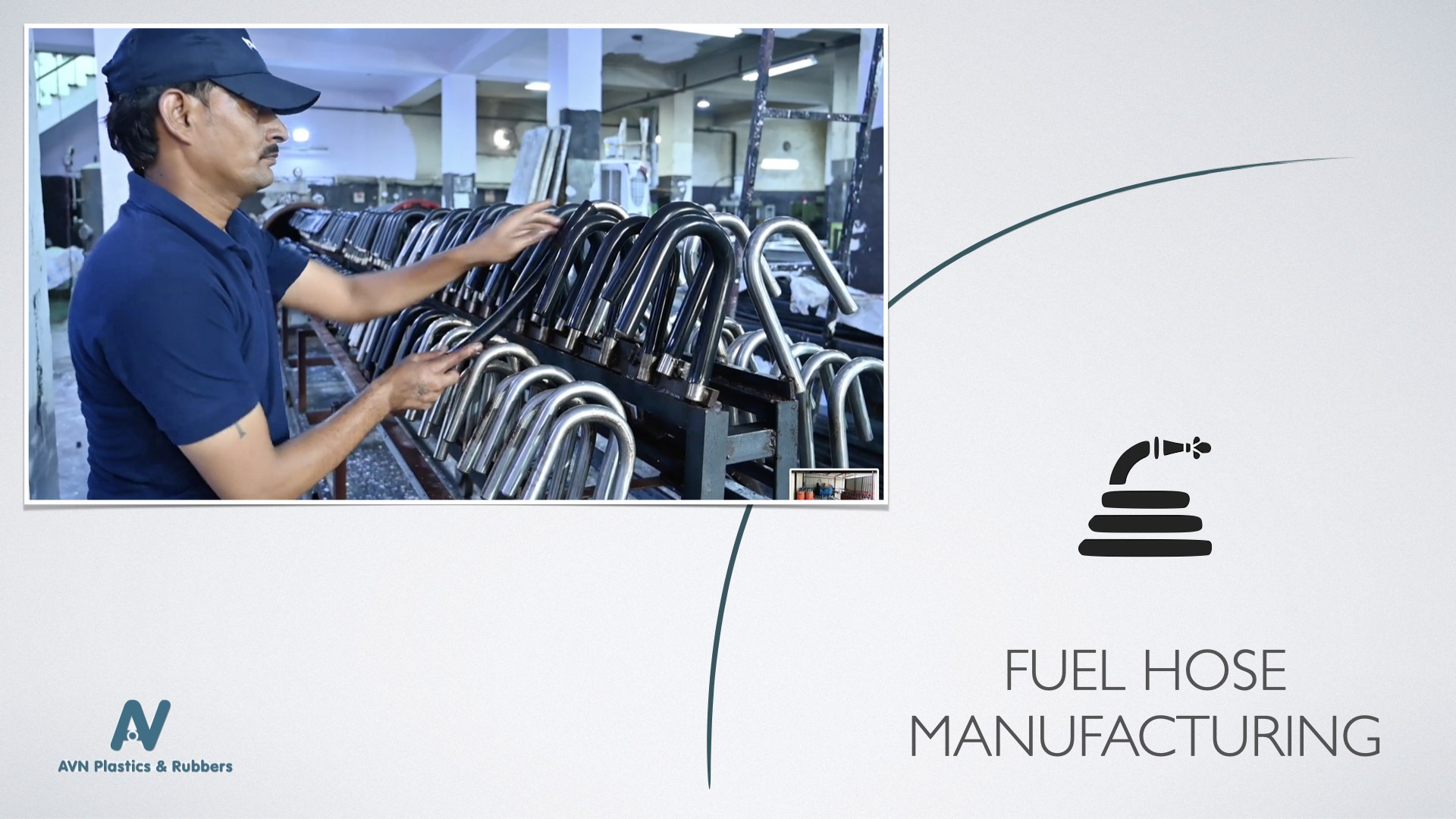 Fuel hose at IMT Manesar