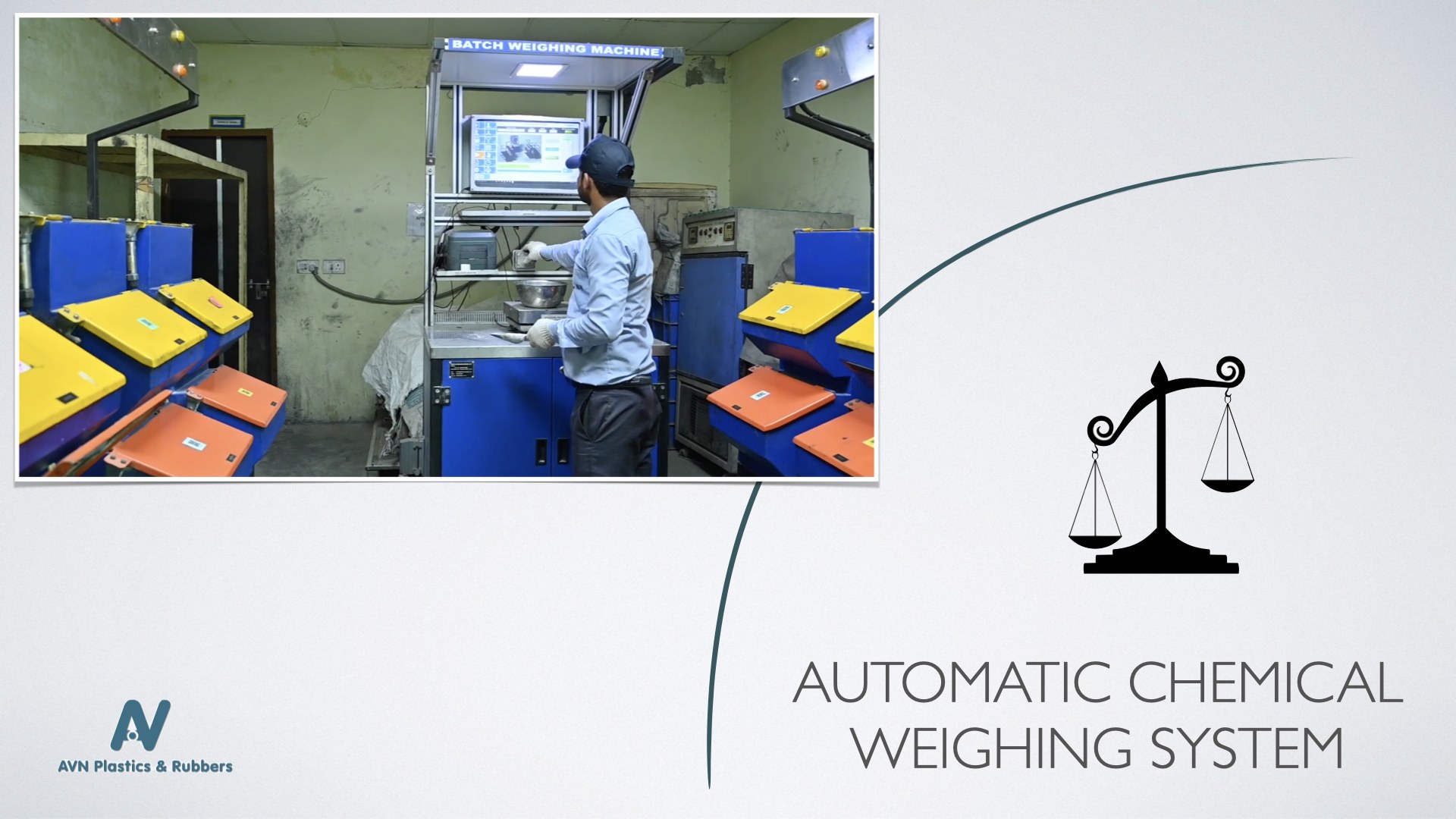 Auto chemical weighing at IMT Manesar
