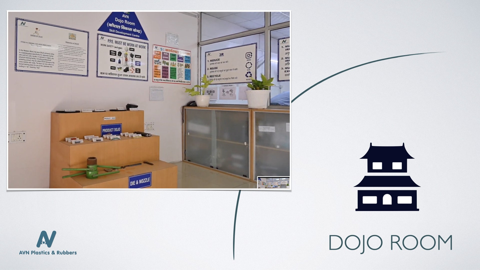 Dojo room at IMT Manesar