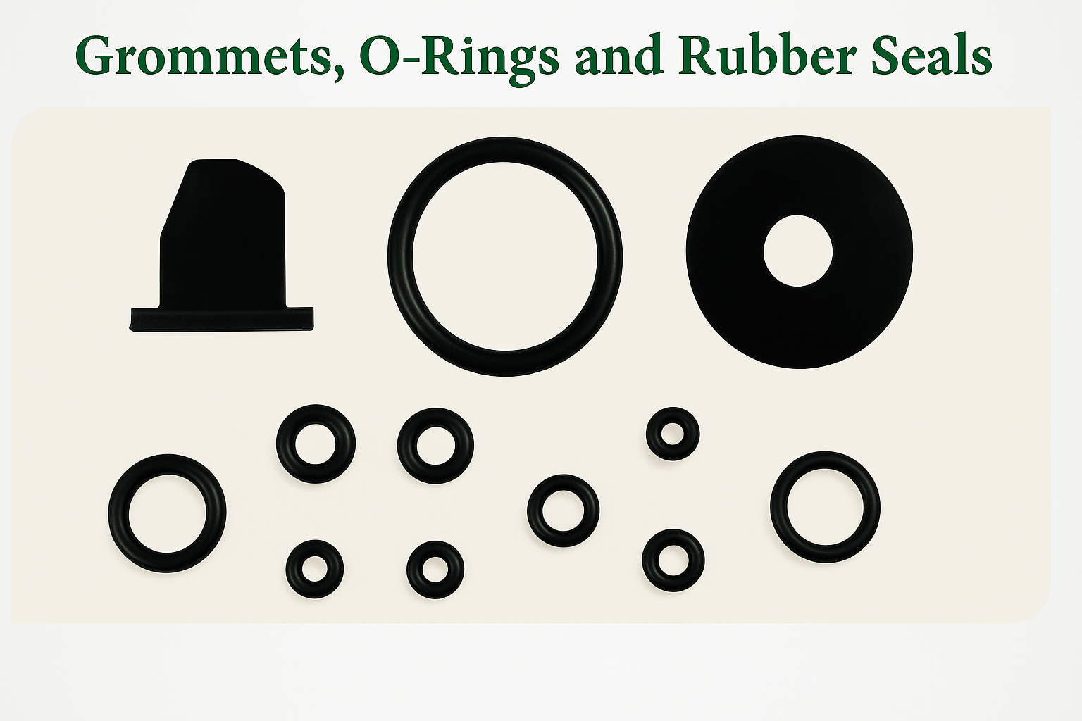 Grommets, O-rings & seals